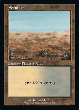 Scrubland 30th Anniversary Edition - Retro Frame